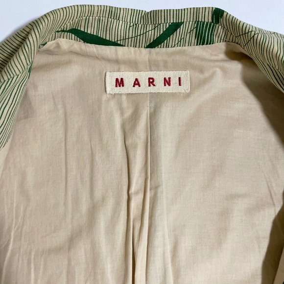 RARE Vintage MARNI Floral Print Coat - Picture 10 of 15